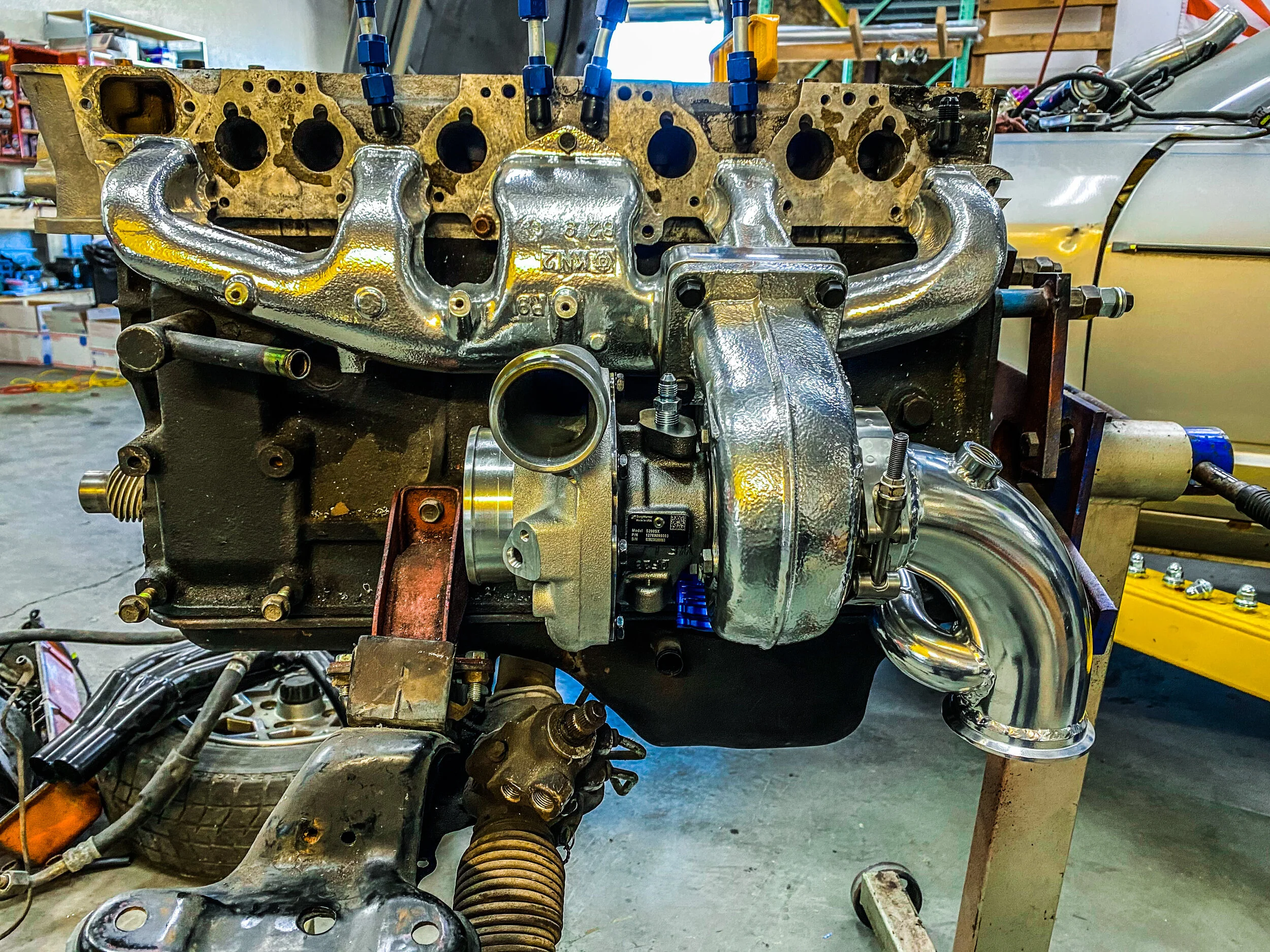 Borg Warner S257 SX-e Turbocharger for Datsun Z Cars — Godzilla